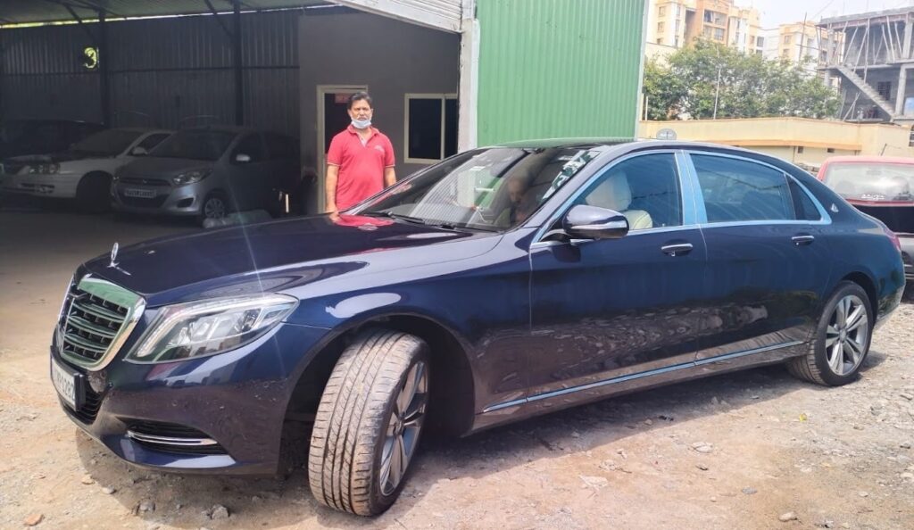 Car after ceramic coating service at Mars Auto Care car service in Bengaluru